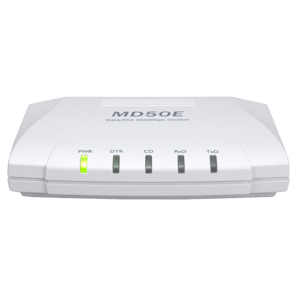 RS-232C外付け型データ/FAXモデム