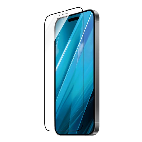 iPhone 16 Plus ガラスフィルム「GLASS PREMIUM FILM」全面保護 ブルーライトカット