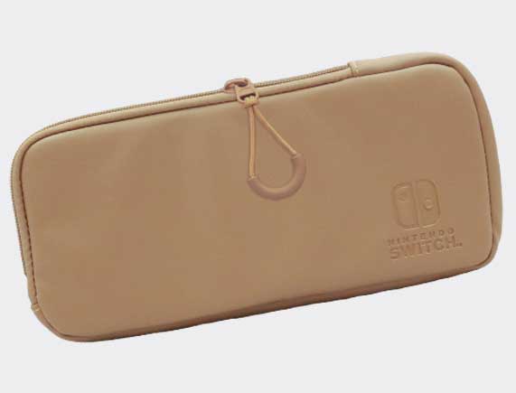 Nintendo Switch専用スマートポーチPU モカ