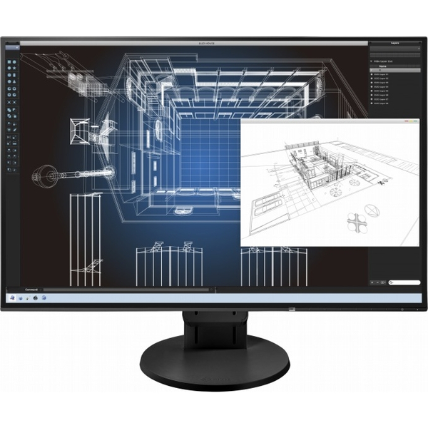 液晶ディスプレイ 24.1型/1920×1200/DVI、HDMI、D-Sub、DisplayPort/ブラック/スピーカー：あり