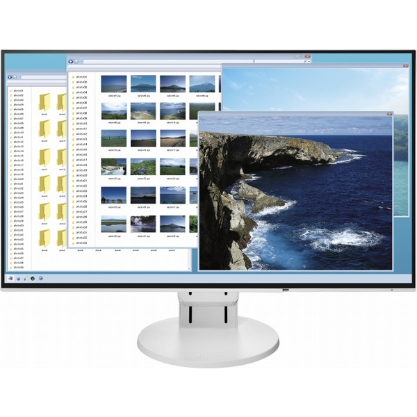 液晶ディスプレイ 24.1型/1920×1200/DVI、HDMI、D-Sub、DisplayPort/ホワイト/スピーカー：あり