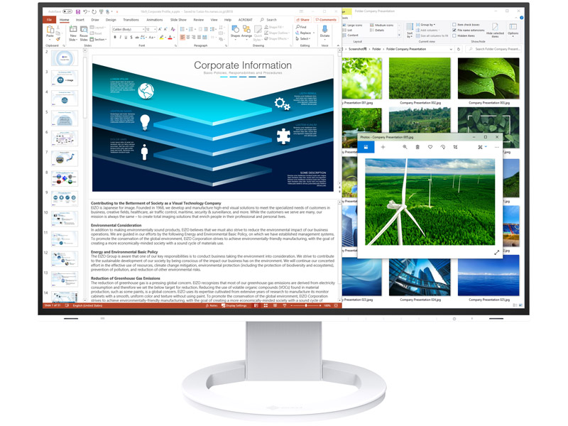 液晶ディスプレイ 24.1型/1920×1200/HDMI、DisplayPort、USB Type-C/ホワイト/スピーカー：あり