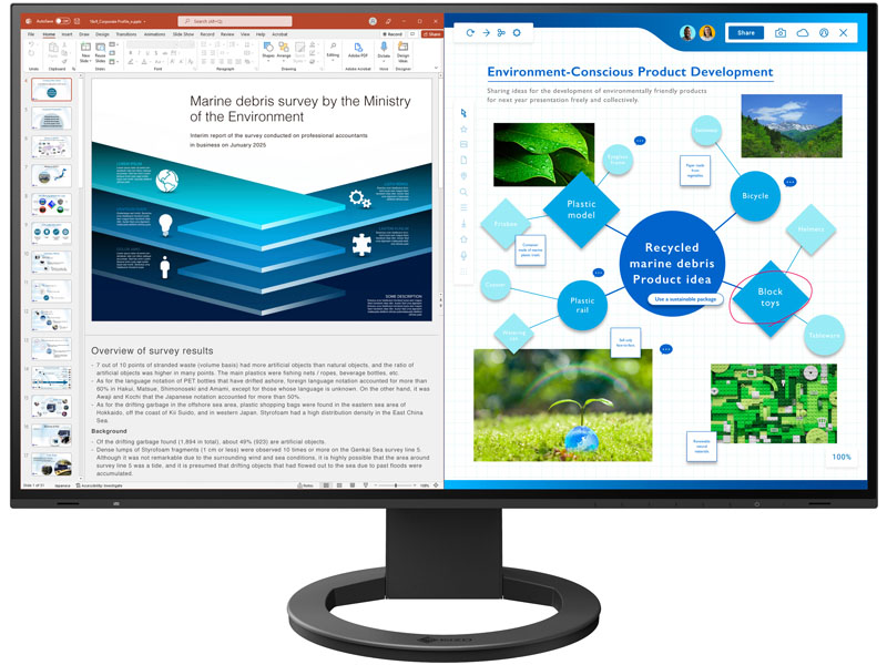 液晶ディスプレイ 27型/2560×1440/HDMI、DisplayPort、USB Type-C/ブラック/スピーカー：あり