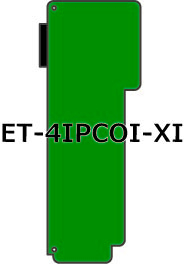 4チャネルIP電話インタフェースXi