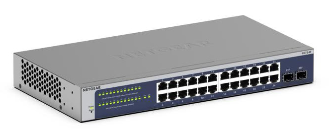 GS724T ギガビット24ポート アプリ＆クラウドスマートスイッチ