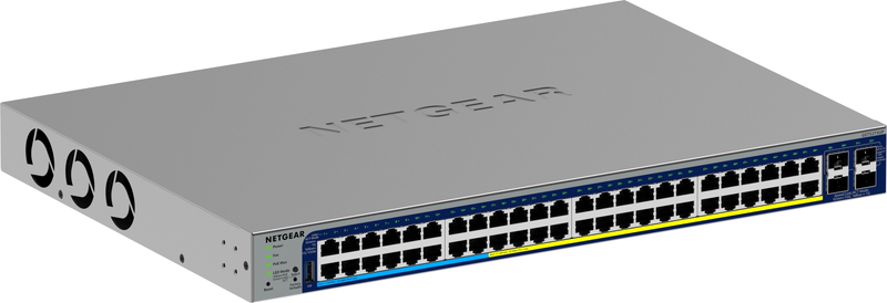 GS752TXUP ギガ24ポート SFP+x4 PoE++ スマートクラウドスイッチ