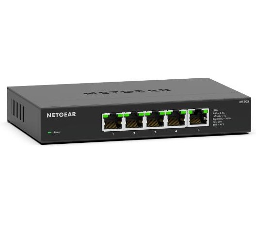 SOHO/家庭向け 1G/2.5Gマルチギガ5ポートアンマネージスイッチ