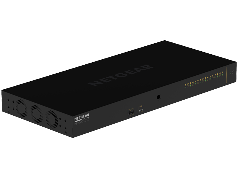SFP+スロット×16 フルマネージスイッチ