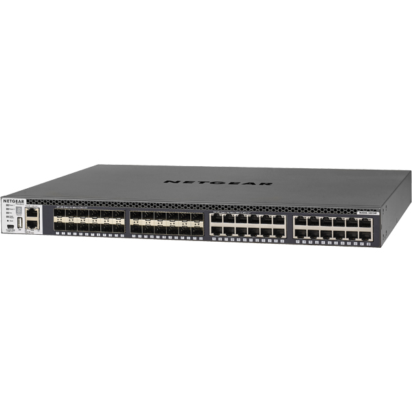 M4300-24X24F 10GBASE-T 24ポート + 10G SFP+ 24スロット Layer3マネージスイッチ（スタッカブル） 【ライフタイムハードウェア保証】