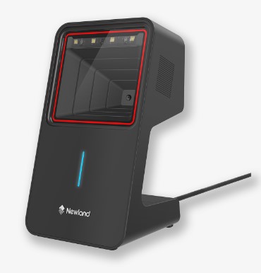 有線タイプ卓上型1次元＆2次元バーコードリーダー USB-I/F（黒）