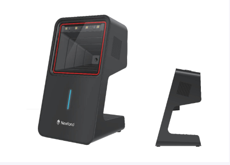 ワイヤレス卓上型2次元バーコードリーダー（黒）