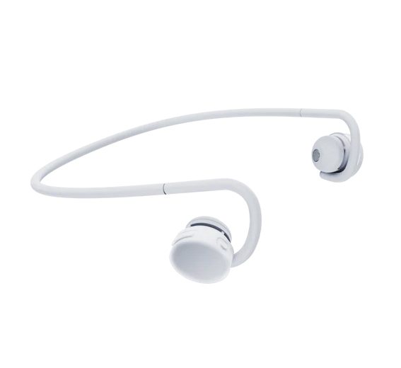 オープンイヤー型 ネックバンドワイヤレス 耳スピーカー nwmGO グレイシャーホワイト