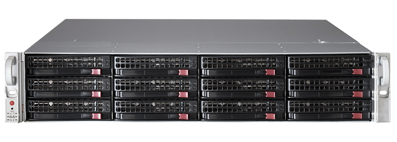 CloudyV iX 8TB×12+ミラーカードSSDx2 2U