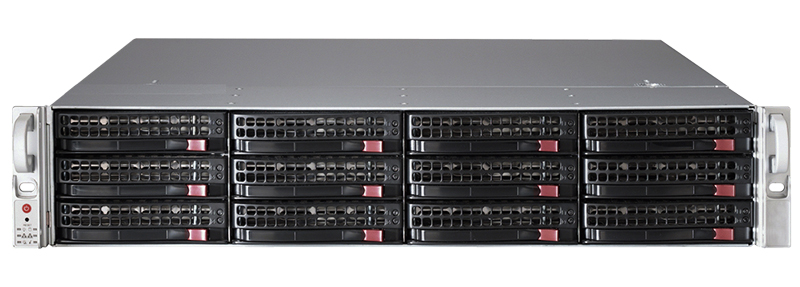 CloudyV iX 16TB×12+ミラーカードSSDx2 2U