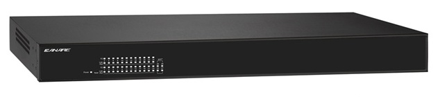 カナレ電気製 高精度時刻同期 PTP対応1GbE L2フルマネージドスイッチ