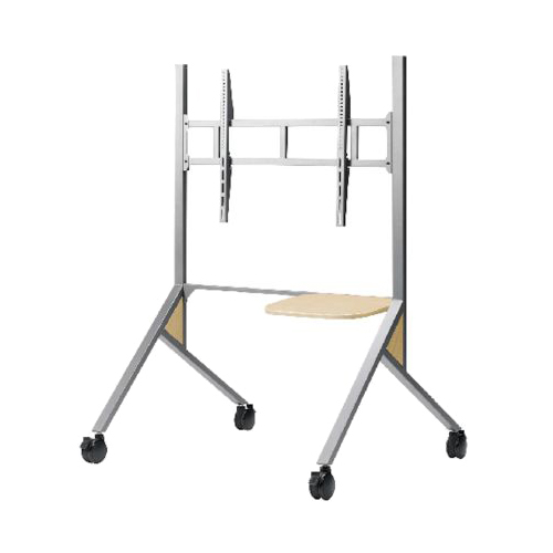 Newline QAシリーズスタンド 65/75/86インチ 棚板付き