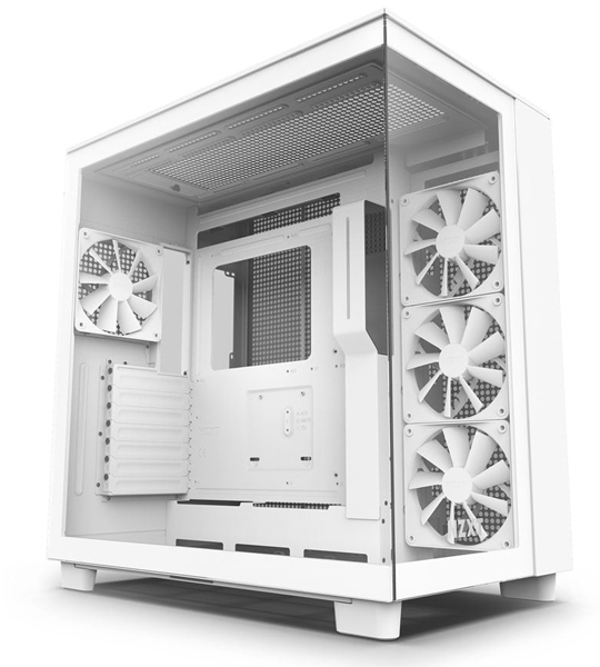 ミドルタワー型PCケース H9 Flow (2025) - White