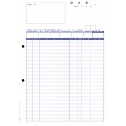 単票明細請求書