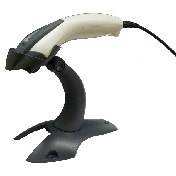 1200G ハンドレーザースキャナ(アイボリー、PS/2、スタンド19R02キット)