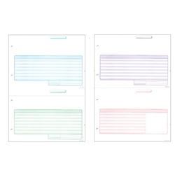 納品書・2枚組(2枚1セット、ページプリンタ用) A4タテ/500セット