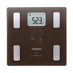 体重体組成計 ブラウン
