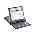2U 19インチ TFT LCD モニター キーボード ドロアー