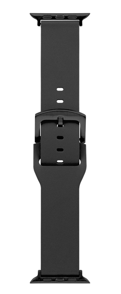 Apple Watch用バンド/アップルウォッチバンド/44mm/45mm/46mm/49mm/ジェニュインレザーループ/TACTIX/ブラック