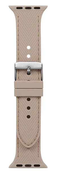 Apple Watch用バンド/アップルウォッチバンド/40mm/41mm/42mm/レザーライクシリコン/Mignonne/グレージュ