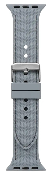 Apple Watch用バンド/アップルウォッチバンド/40mm/41mm/42mm/レザーライクシリコン/Mignonne/ベイビーブルー