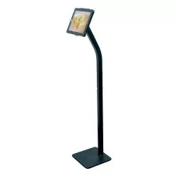 フロアスタンド/発券プリンター用トレイ付き/AirWait対応/iPad Air 9.7インチ（第1世代）/iPad Air 9.7インチ（第2世代）/iPad Pro 9.7インチ/iPad 9.7インチ/ブラック