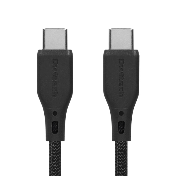 スマホ・タブレット用USBケーブル/USB2.0規格準拠/USB（C-C）/Power Delivery対応/PD60W/データ転送/マグネットケーブル/磁力でまとまる/1m/100cm/ブラック