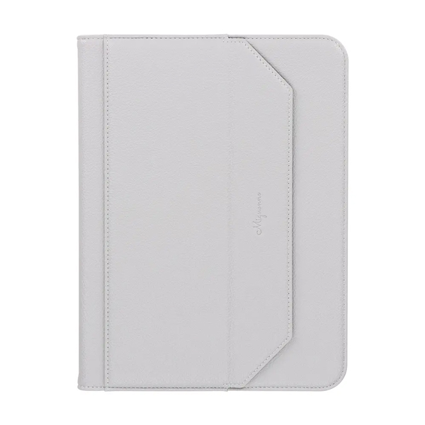 iPadケース/第1世代Apple Pencil収納用ペンホルダー付き/シュリンクレザー/iPad 10.9インチ(第10世代)対応/iPad 11インチ(A16)対応/ダルブルー