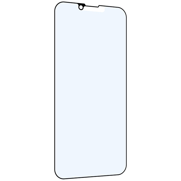 iPhone 13 mini対応液晶画面保護強化ガラス フチあり ブルーライトカット 約60.8(W)×0.33(D)×128.2(H)mm