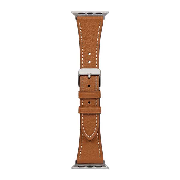 Apple Watch用バンド/アップルウォッチバンド/38mm/40mm/41mm/イタリアンレザー/スリムバンド/マホガニー