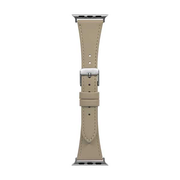 Apple Watch用バンド/アップルウォッチバンド/38mm/40mm/41mm/ニュアンスカラー/スリムレザーバンド/サンド