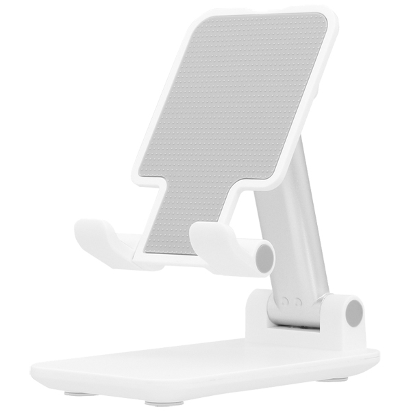 スマートフォンスタンド/スマホスタンド/STD04シリーズ/フリーアングル/折りたたみコンパクト/充電しながら使える/ホワイト
