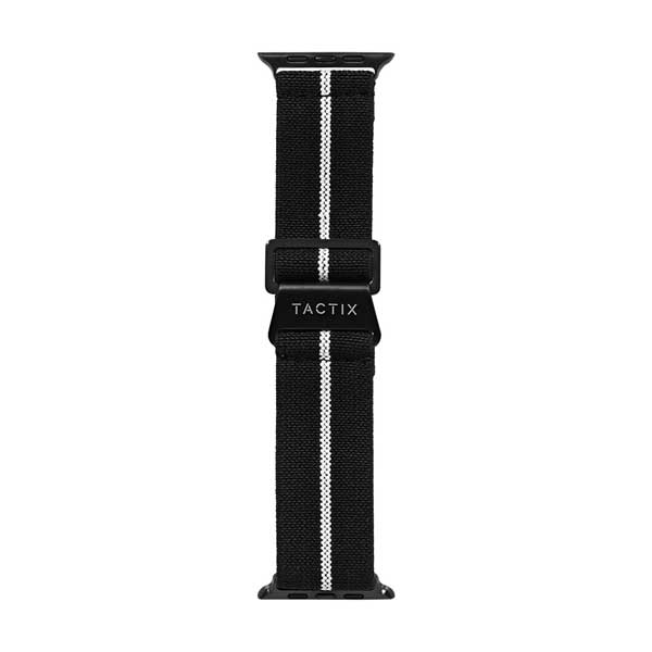 Apple Watch用バンド/アップルウォッチバンド/42mm/44mm/45mm/49mm/ステンレスバックル/ファブリック/マリーンナショナル/ブラック