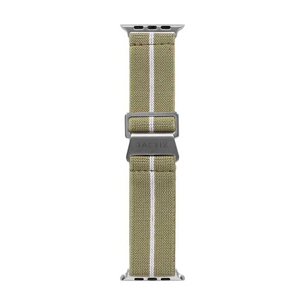 Apple Watch用バンド/アップルウォッチバンド/42mm/44mm/45mm/49mm/ステンレスバックル/ファブリック/マリーンナショナル/カーキ