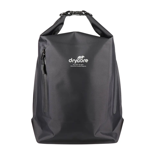 防水ドライバッグ/手さげ/肩掛け/ナップザック/アウトドア/撥水素材使用/防水性能/IPX4/12L/ブラック