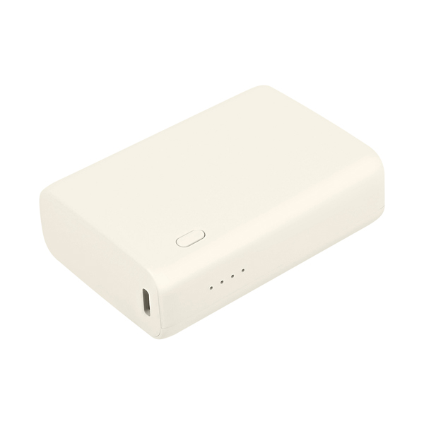 モバイルバッテリー/かしこく充電/10000mAh/PD20W/PSE適合/iPhone、iPad、スマホ、BTイヤホン、ポータブルゲーム機、電子タバコ、各種対応/小型/軽量/ベージュ