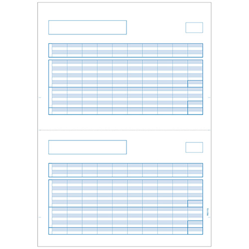 給与明細書B 500枚