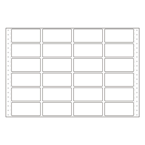 タックシール(4連) 500枚