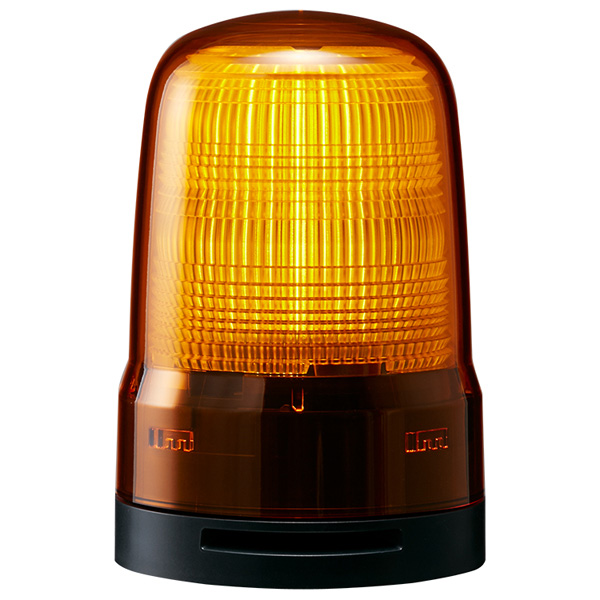 小型LED表示灯 黄 AC100～240V ブザー付き