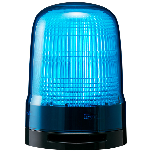 中型LED表示灯 青 AC100～240V ブザー付き