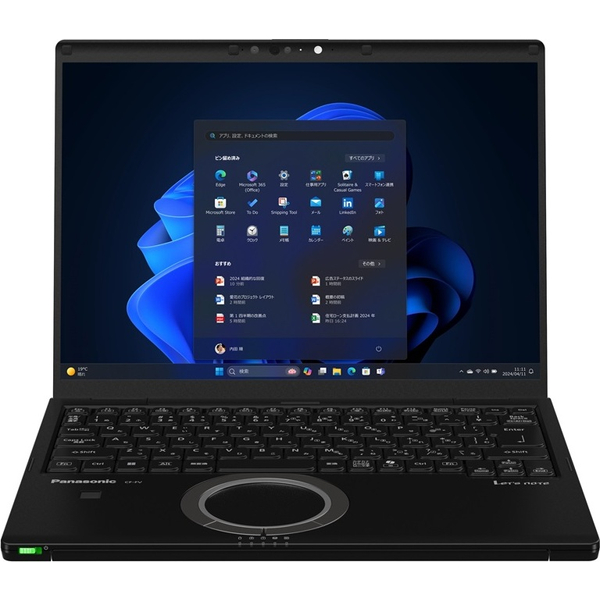 Let`s note FV5 店頭(Core Ultra 7 155H/16GB/SSD・512GB/光学ドライブなし/Win11Pro/M365B+OFHB2024/14.0型/QHD/ブラック)