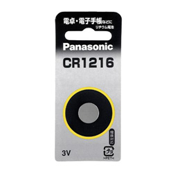 コイン形リチウム電池 CR1216