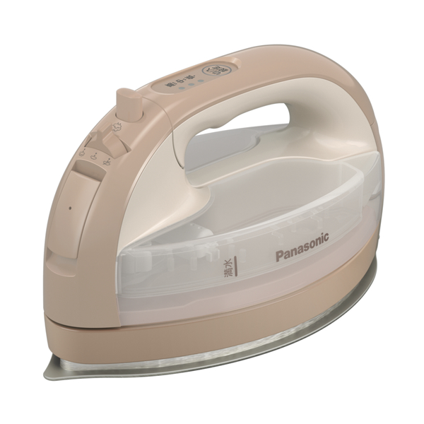 コードレススチームアイロン（ベージュ）