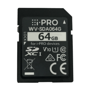 i-PRO機器専用SDXCメモリーカード（64GB）