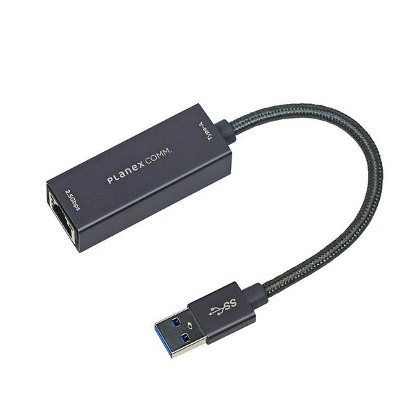 有線LANアダプター USB Type-A対応 マルチギガビット(2.5Gbps)対応