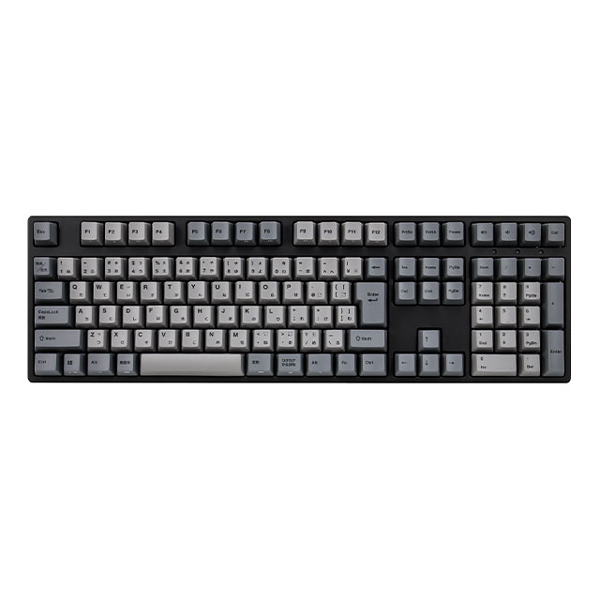 iKBC製 JIS配列112キーRGBライト搭載 メカニカルキーボード（GATERON/茶軸タクタイル）